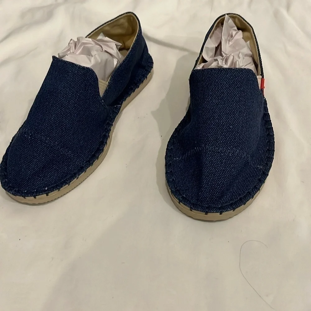 Blue, Jean HAVARIANAS flat kid shoe